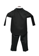 Load image into Gallery viewer, Boys Black Coat With Pant &amp; White Shirt