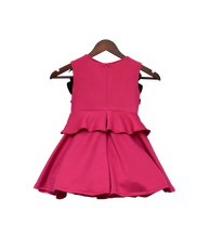 Load image into Gallery viewer, Girls Pink Lycra Dress